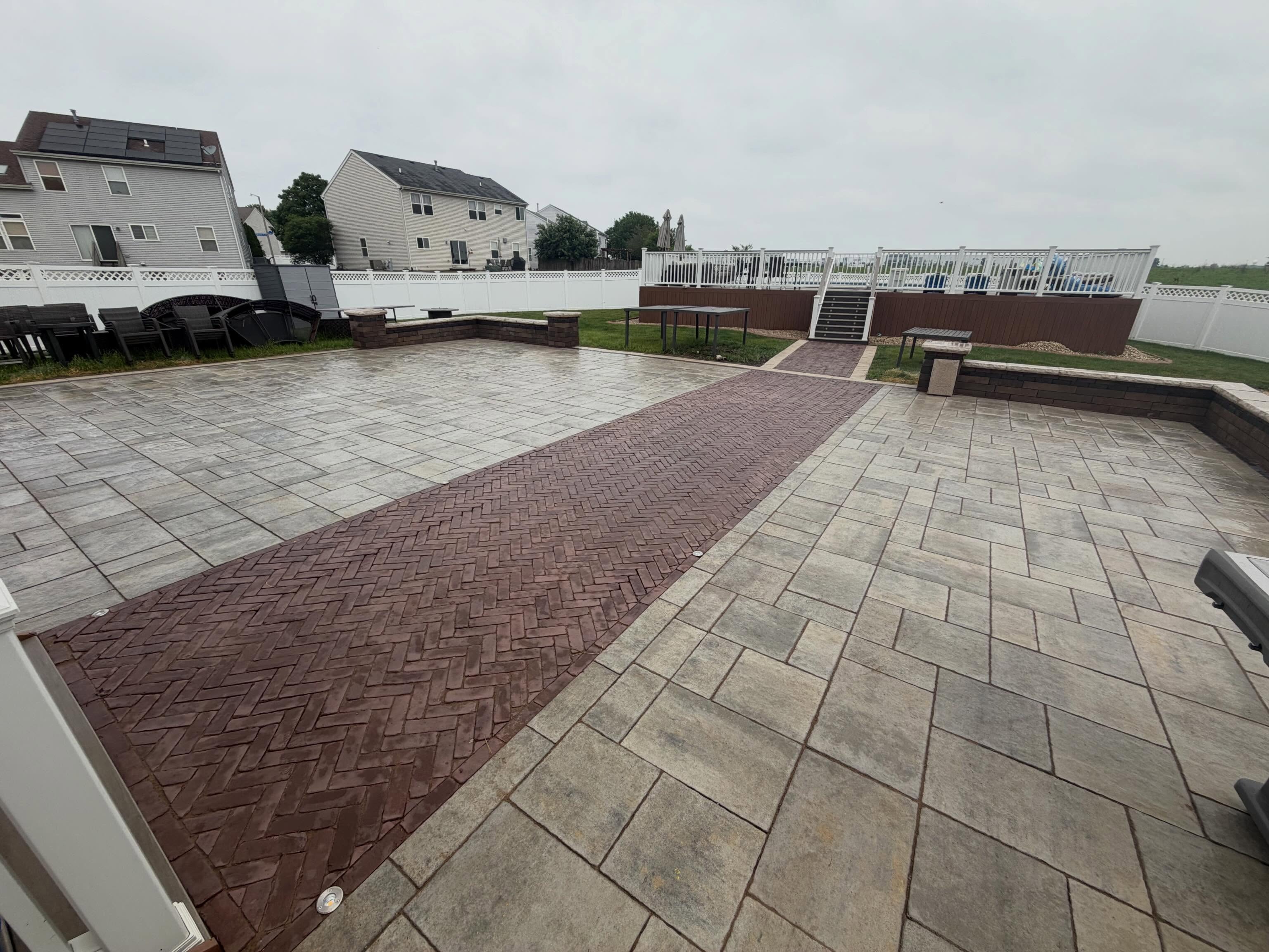 Concrete Patio & Paver Cleaning